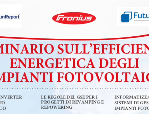 Seminario sull’efficienza energetica degli impianti fotovoltaici